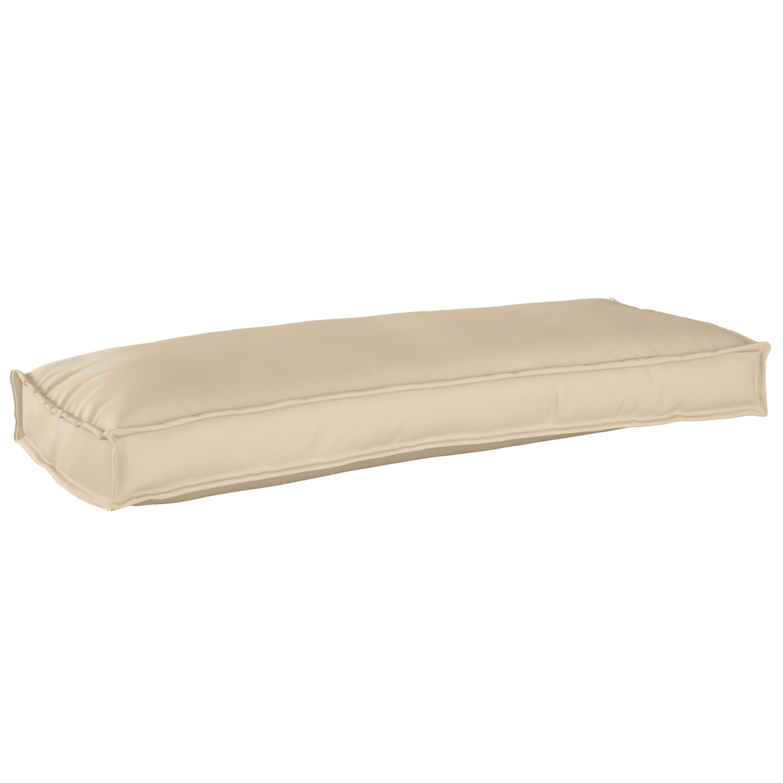 Pallkuddset 2 pcs Beige 100 x 40 x 8 cm Oxford Tyg