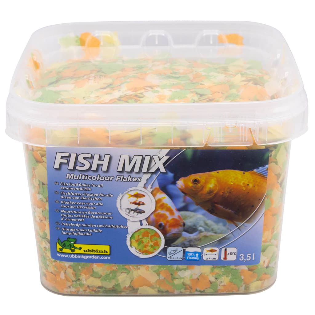 Ubbink Fiskmat Fish Mix Multicolour Flakes 5-20 mm 3,5 L