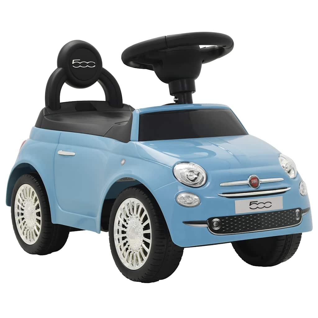 Åkbil Fiat 500 blå