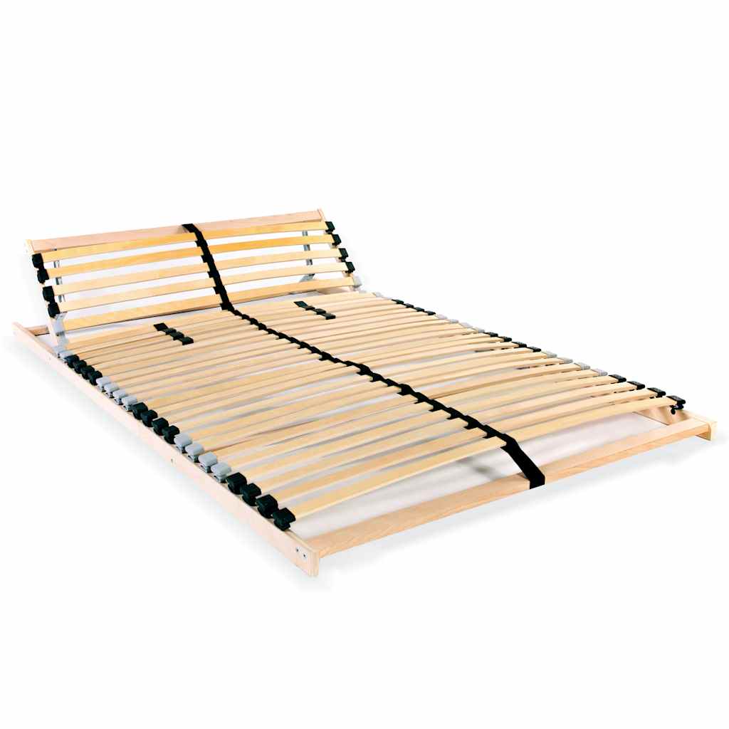 Ribbotten utan madrass med 28 ribbor 7 zoner 140x200 cm