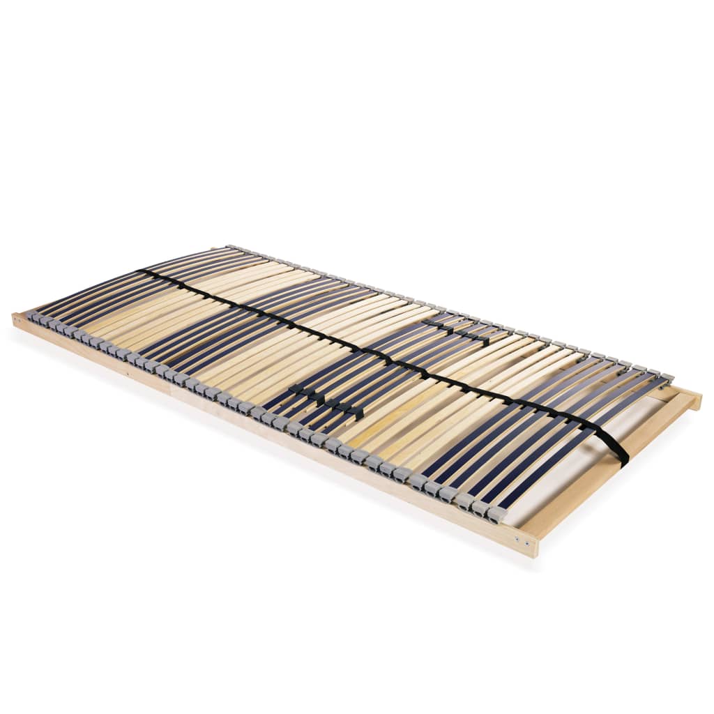 Ribbotten utan madrass med 42 ribbor 7 zoner 140x200 cm