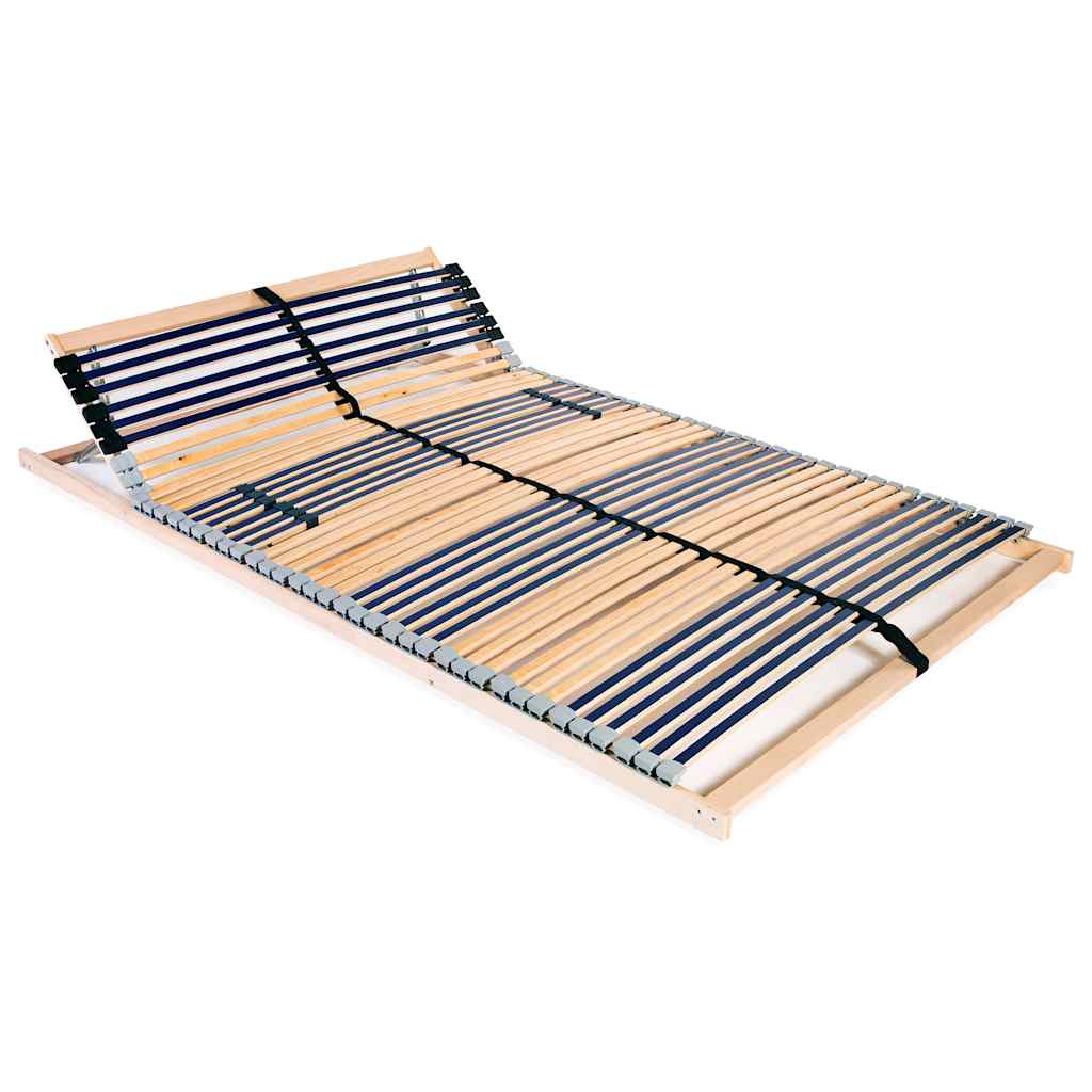 Ribbotten utan madrass med 42 ribbor 7 zoner 120x200 cm
