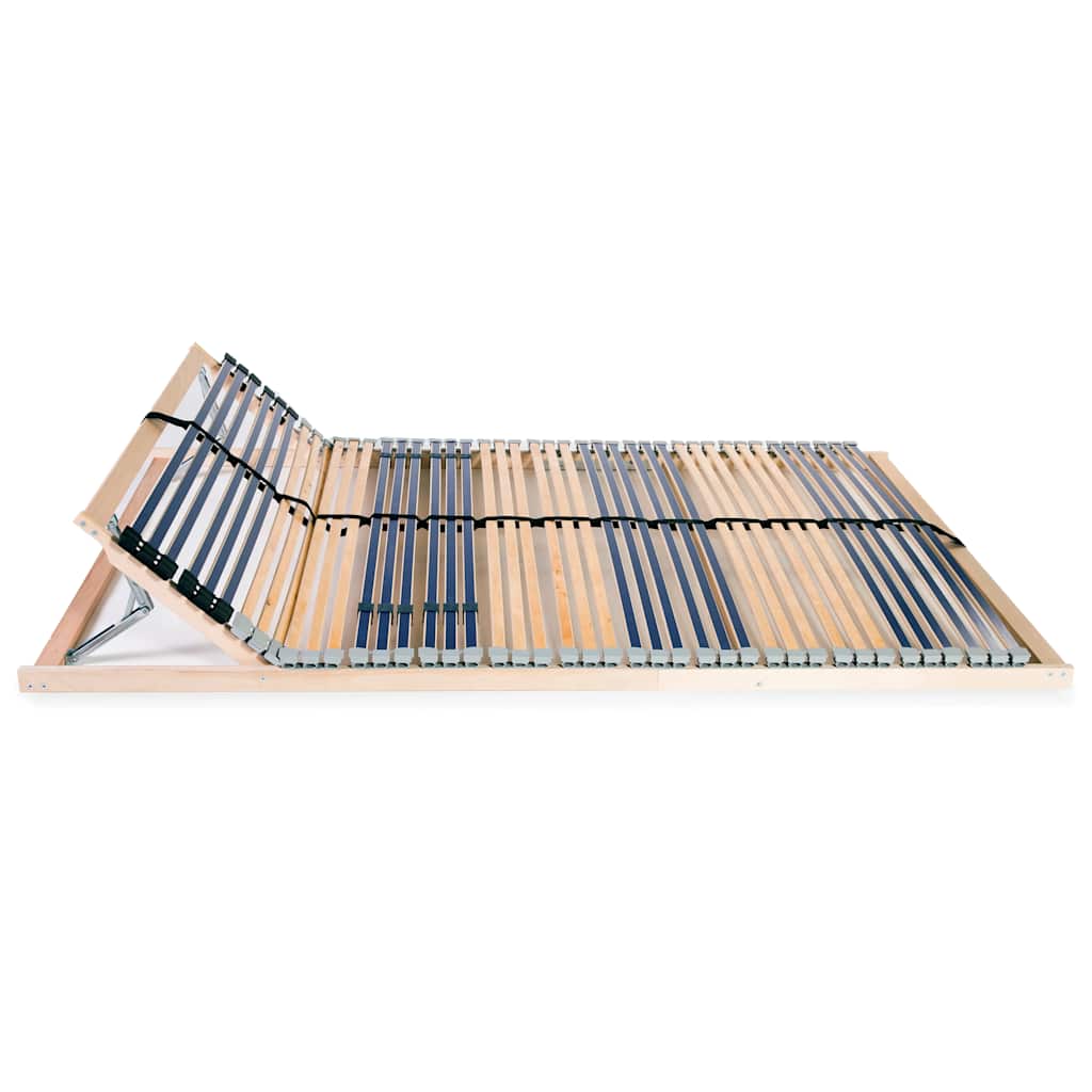 Ribbotten utan madrass med 42 ribbor 7 zoner 120x200 cm