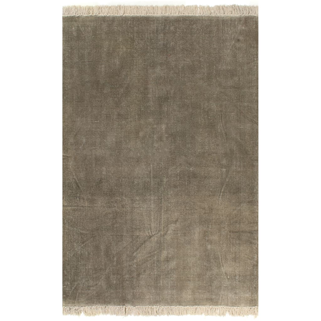 Kelimmatta bomull 120x180 cm taupe