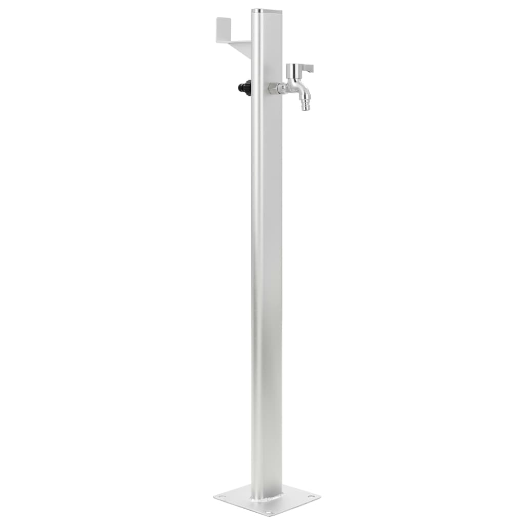 Vattenpost för trädgården 95 cm aluminium