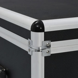 Förvaringsväskor 3 st svart aluminium