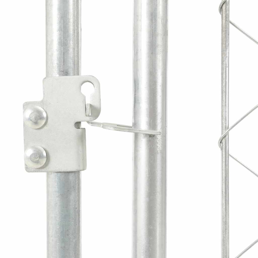 Hundgård med tak för utomhusbruk 200x100x125 cm