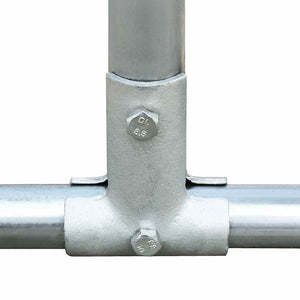 Hönsbur 8x2x2 m galvaniserat stål