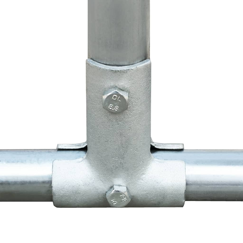 Hönsbur 10x2x2 m galvaniserat stål