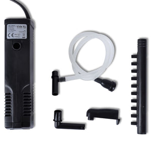 Filterpump för akvarier med aktivt kol 300 L/tim.