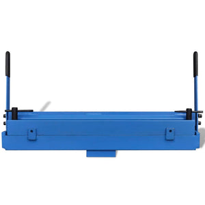 Manuellt styrd falsmaskin för metallplåt 630 mm