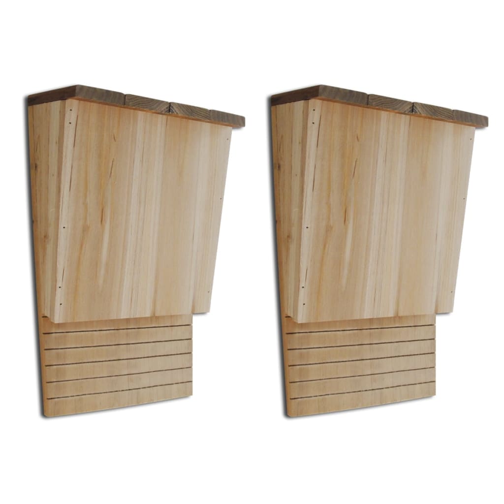 Fladdermusholk, 22 x 12 x 34 cm, 2-Pack