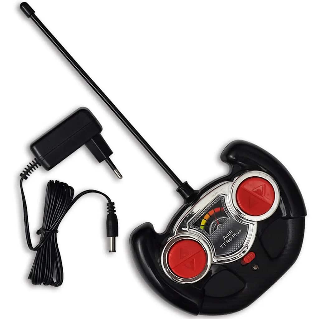 Elbil för barn Audi TT RS med fjärrstyrning vit