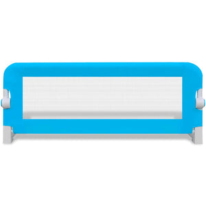 Sängskena för barnsäng 102 x 42 cm blå