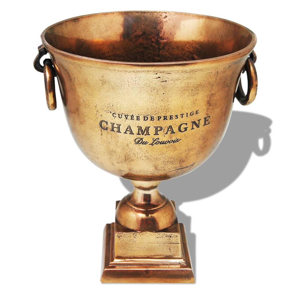 Pokal champagnekylare koppar brun