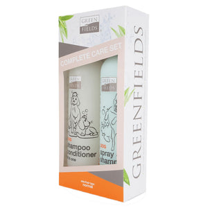 Greenfields Hundschampo och spray set complete 2x250 ml - njoyroom