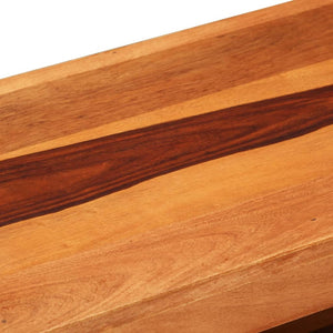 Tv-bänk 110x30x40 cm massivt trä