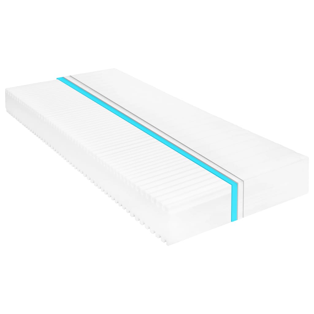 Madrass 90x200 cm 7 zoner PU-skum 16 cm H2 H3
