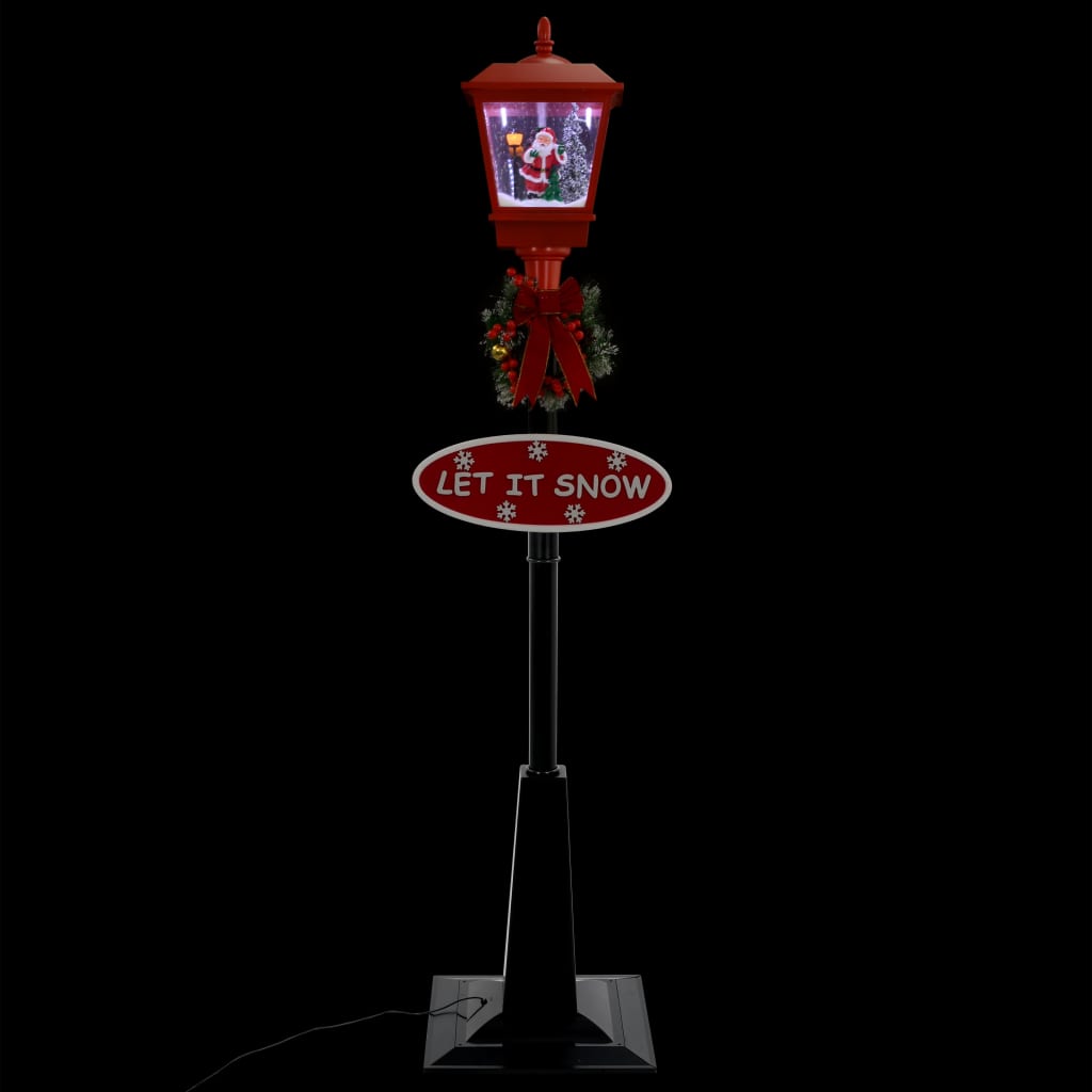 Gatlykta med jultomte 180 cm LED