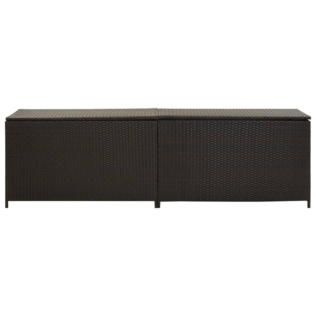 Dynbox konstrotting 200x50x60 cm brun