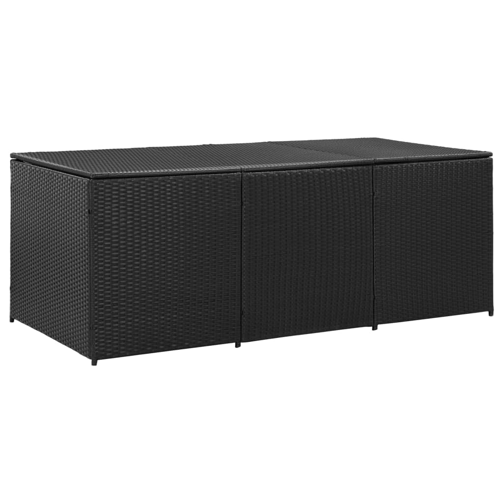 Dynbox konstrotting 180x90x70 cm svart