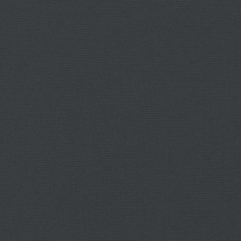 Stolsdynor 2 st svart 120x50x3 cm tyg