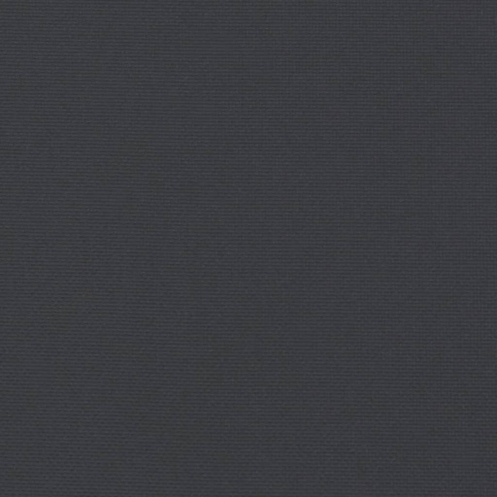 Stolsdynor 4 st svart 120x50x3 cm tyg