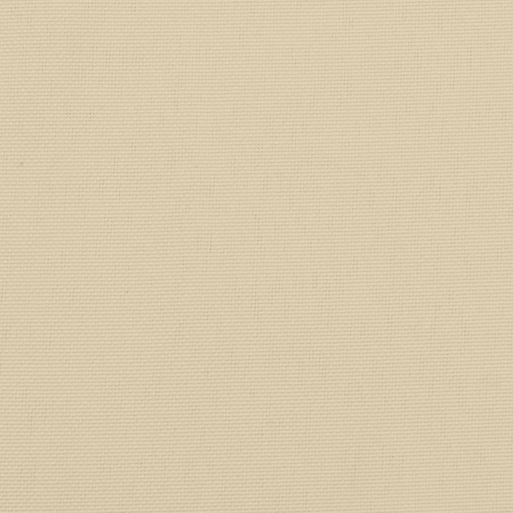 Bänkdyna för trädgården taupe 150x50x4 cm oxfordtyg