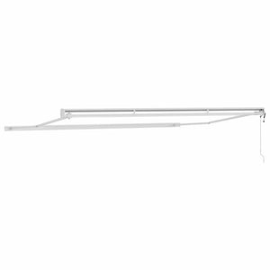 Markisram Vit 500 × 300 cm Aluminium