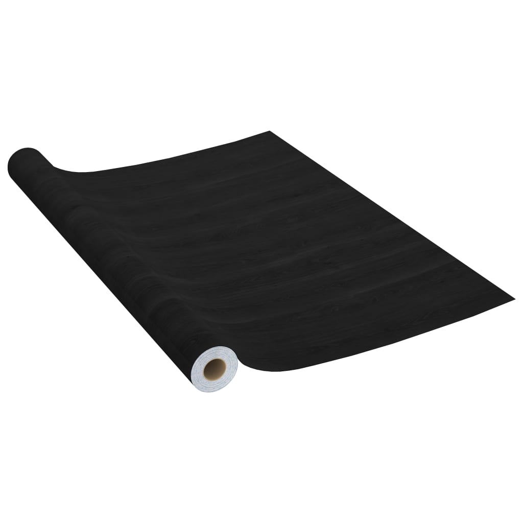 Dekorplast mörkt trä 500x90 cm PVC