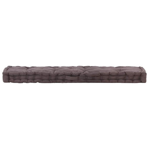 Dyna till pallsoffa bomull 120x40x7 cm antracit