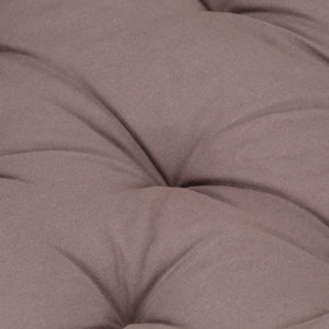 Dyna till pallsoffa bomull 120x40x7 cm taupe