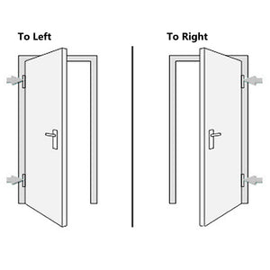 Ytterdörr antracit 98x200 cm