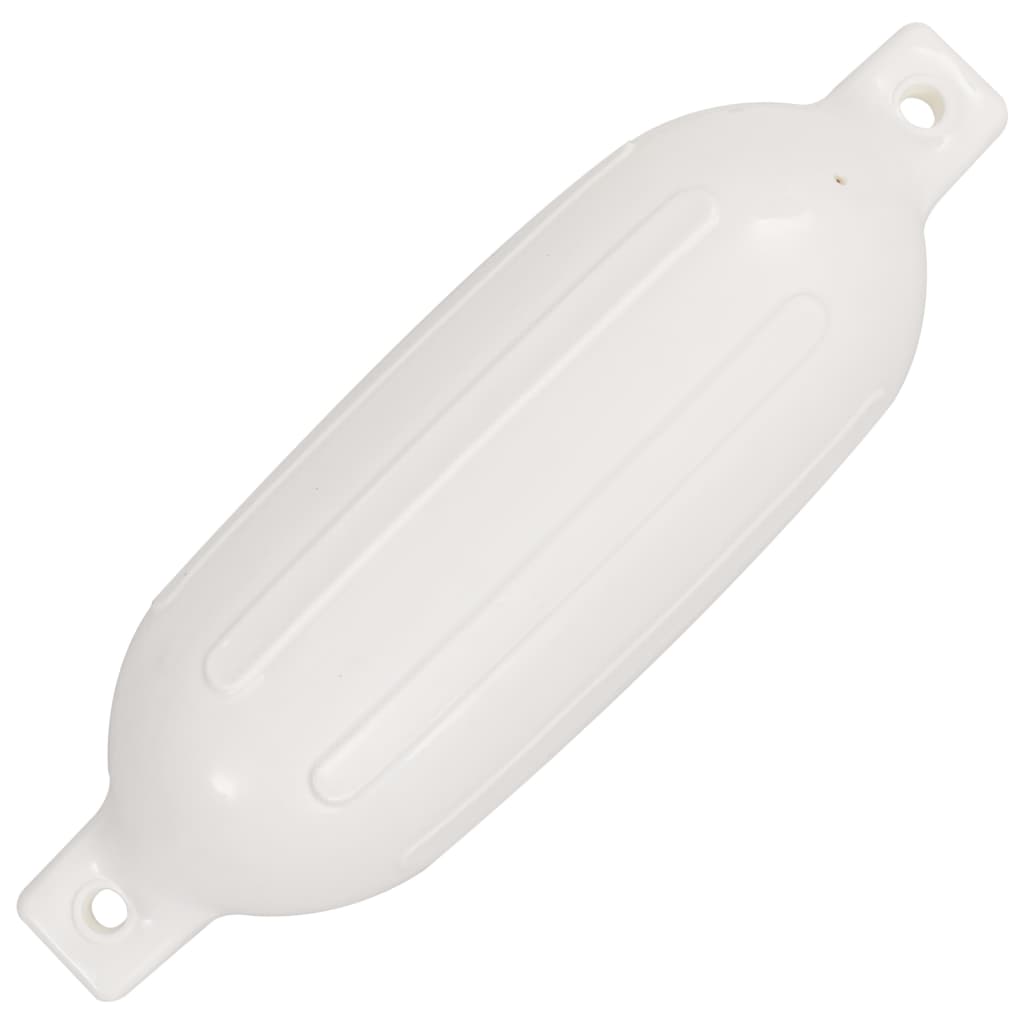 Båtfenders 4 st vit 58,5x16,5 cm PVC