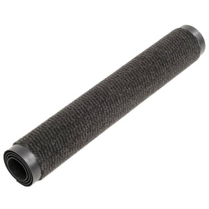 Dörrmattor 2 st rektangulär tuftad 60x90 cm svart