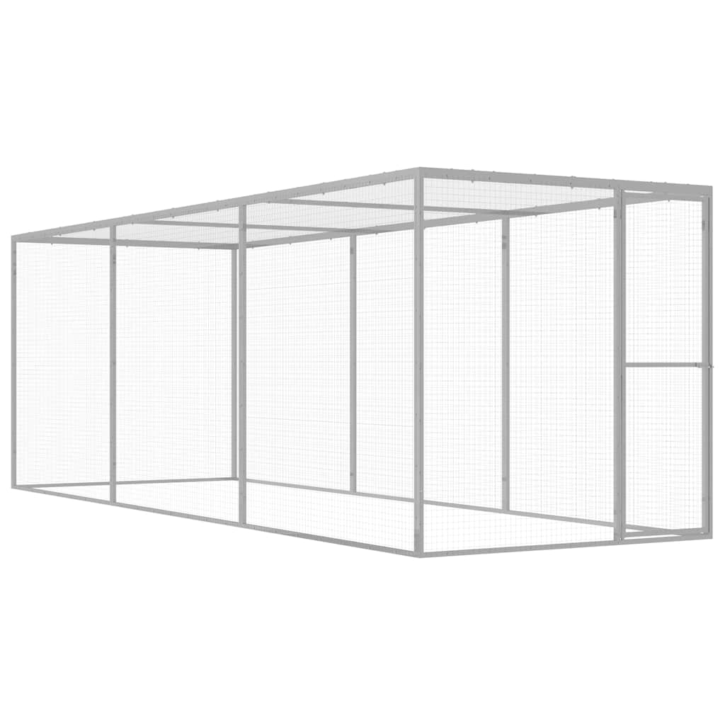 Kattbur 4,5x1,5x1,5 m galvaniserat stål
