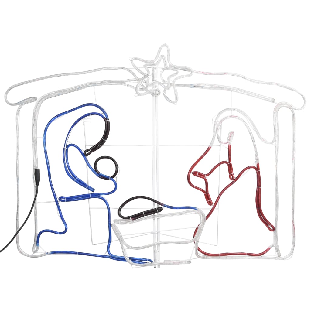 Juldekoration julspel 240 LED 116x41x87 cm