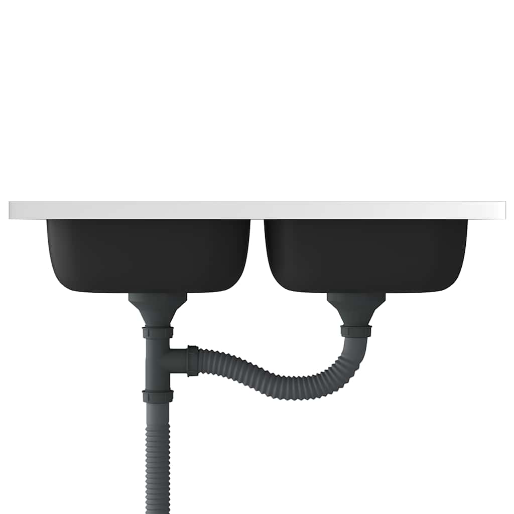 Dubbla diskhoar silver 800x500x155 mm rostfritt stål