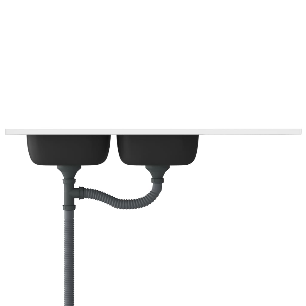 Dubbla diskhoar silver 1200x500x155 mm rostfritt stål