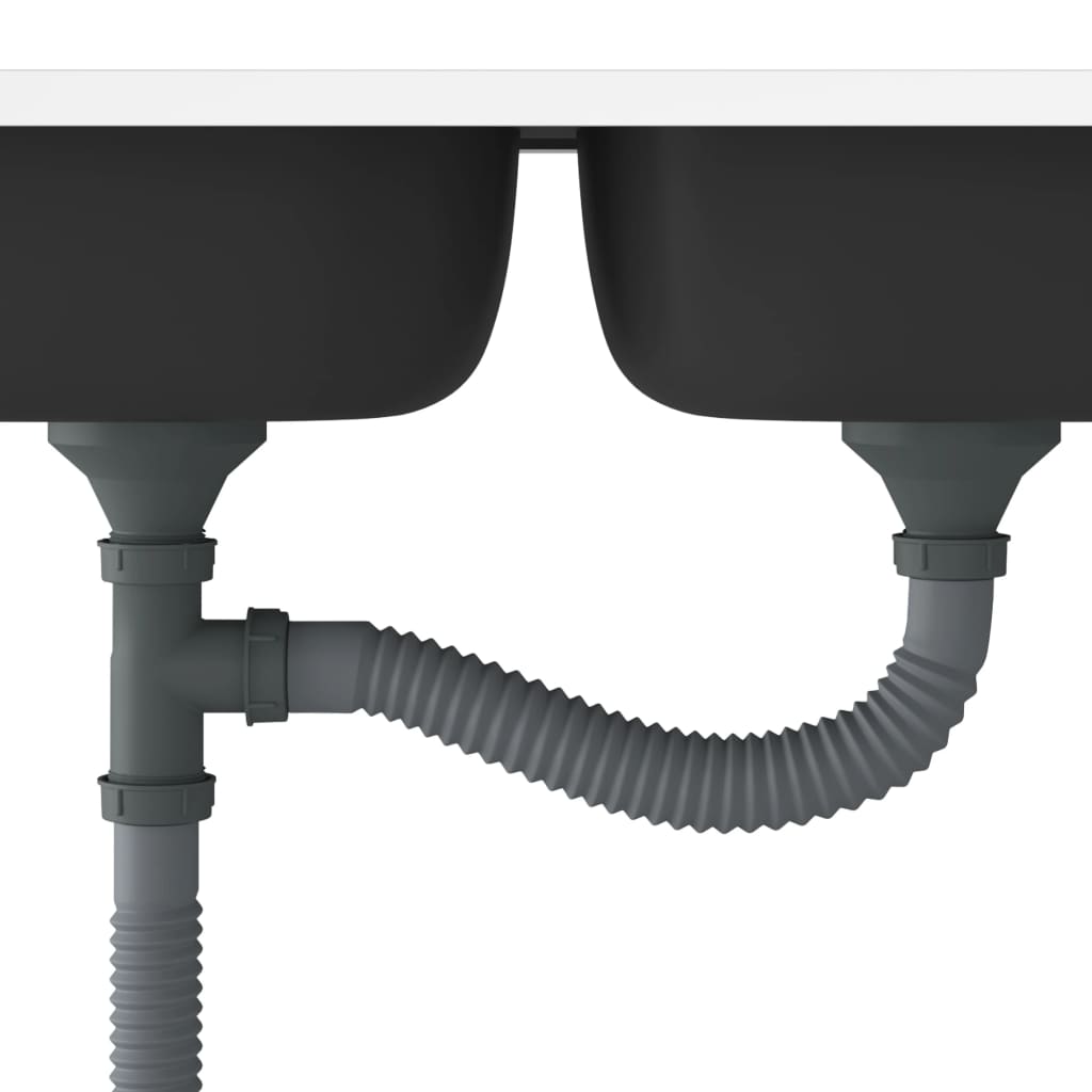 Dubbla diskhoar silver 1200x500x155 mm rostfritt stål