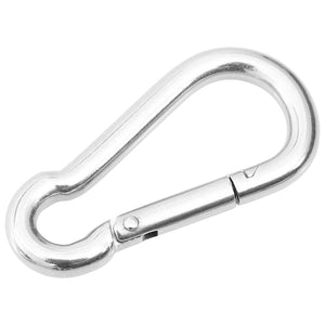 Monteringssats för solsegel 9 delar rostfritt stål