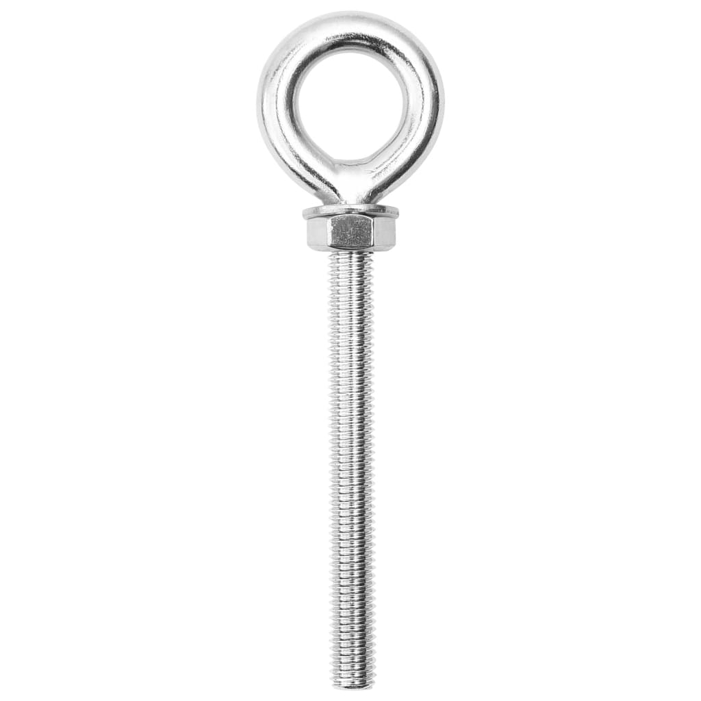 Monteringssats för solsegel 9 delar rostfritt stål