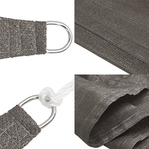 Solsegel 160 g/m² antracit 2,5x3 m HDPE