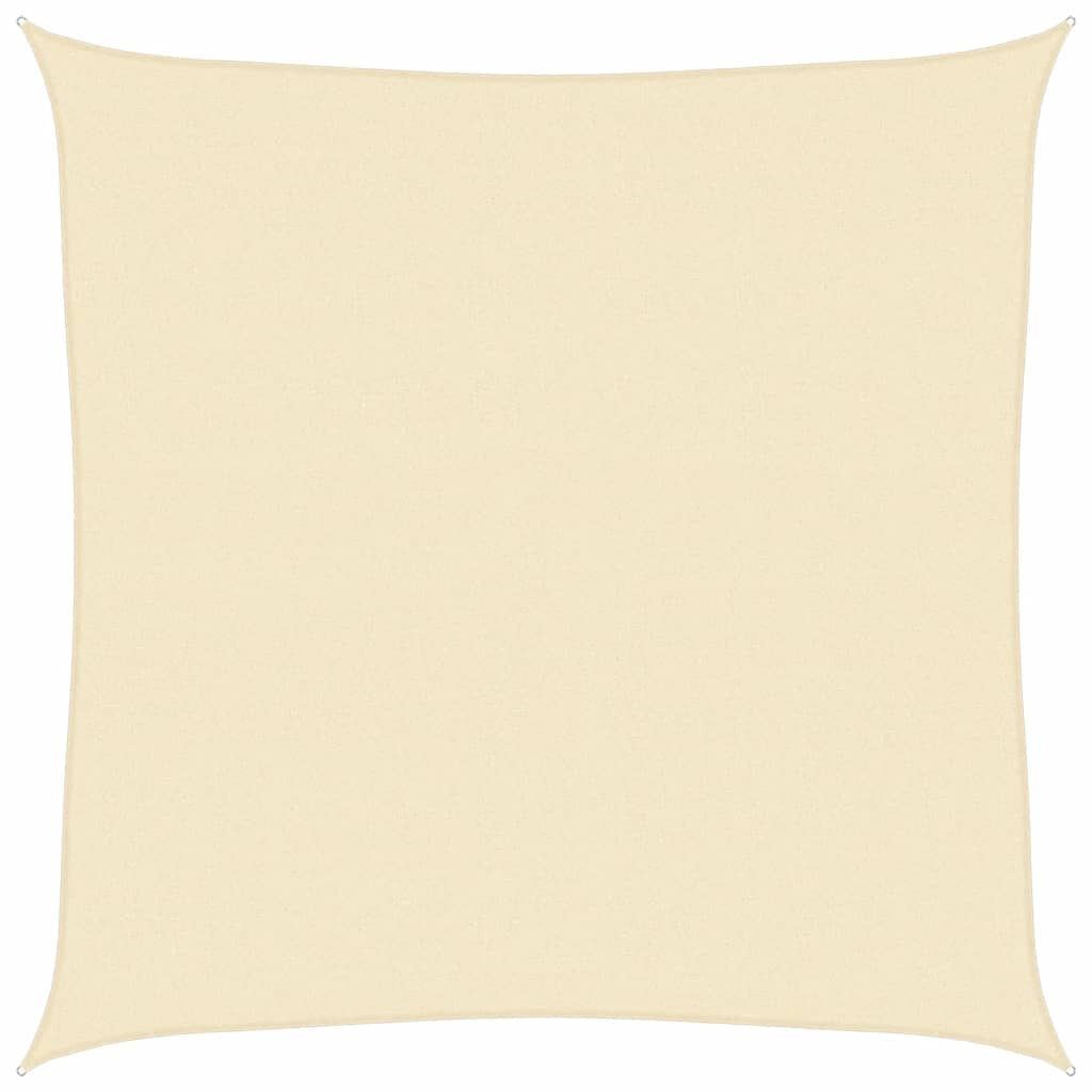 Solsegel 160 g/m² gräddvit 7x7 m HDPE