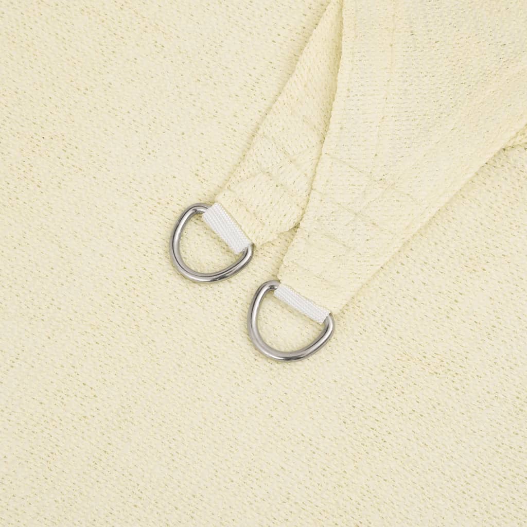 Solsegel 160 g/m² gräddvit 2,5x4 m HDPE