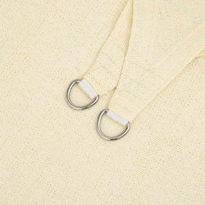 Solsegel 160 g/m² gräddvit 2,5x4 m HDPE