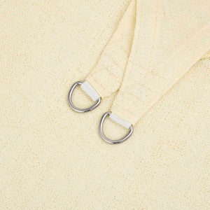 Solsegel 160 g/m² gräddvit 3x6 m HDPE