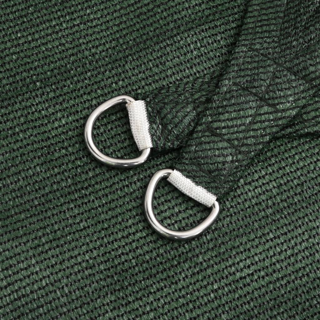 Solsegel 160 g/m² mörkgrön 3/4x2 m HDPE