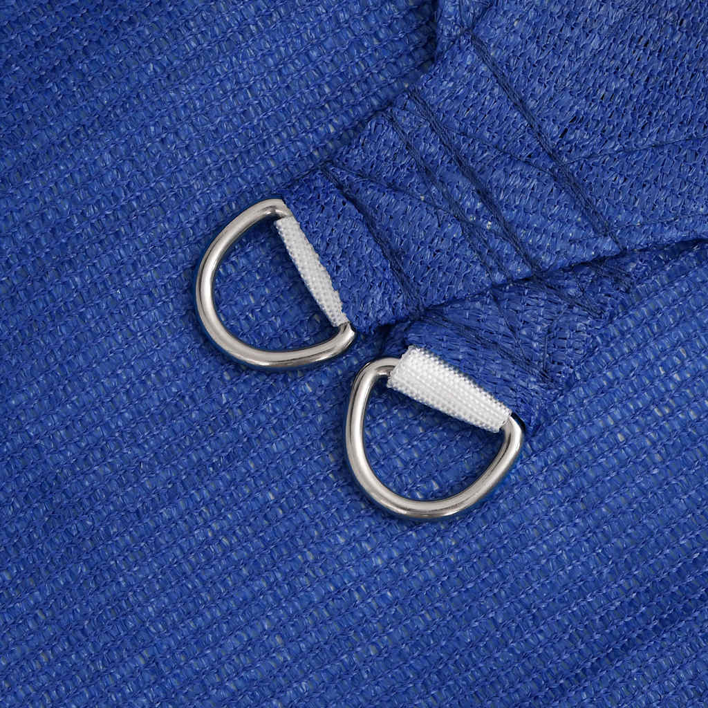 Solsegel 160 g/m² trapezoid blå 4/5x3 m HDPE