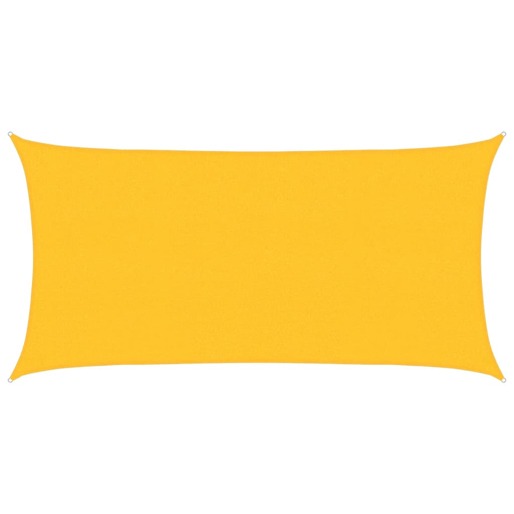 Solsegel 160 g/m² gul 2,5x4,5 m HDPE